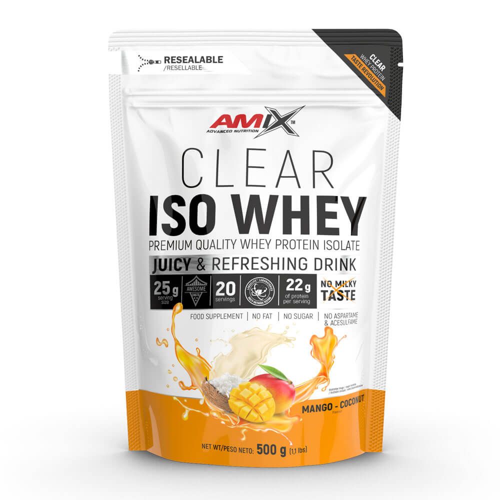 Clear Iso Whey en 500g en la categoría proteína de aislado de suero isolate de la marca Amix Nutrition