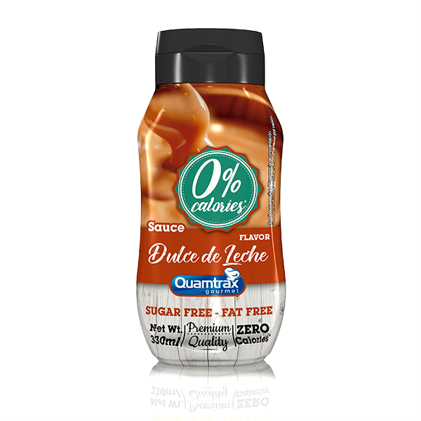 Sirope 0% envase de 330ml de Quamtrax (Salsas y Siropes Dulces sin Calorias)
