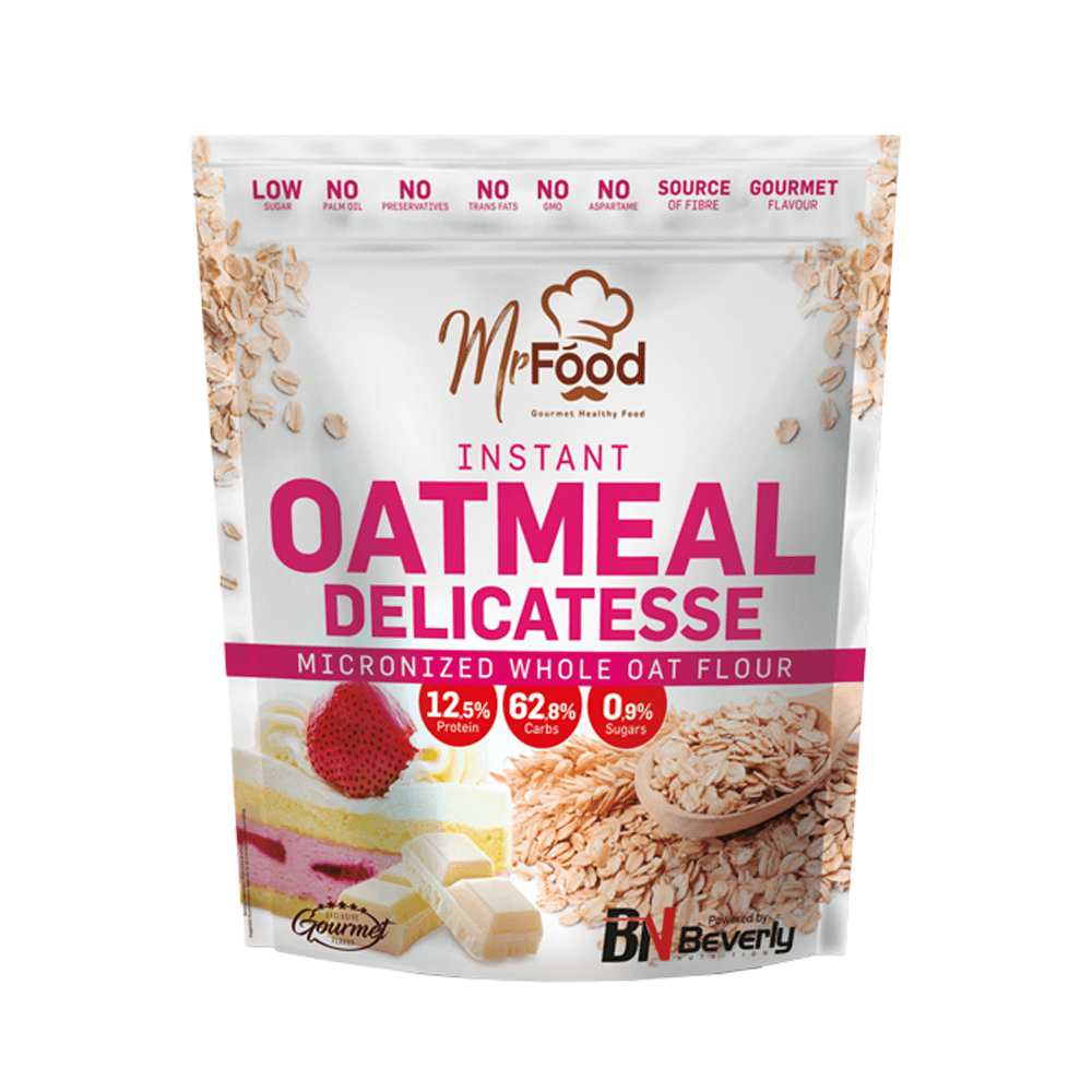 Instant Oatmeal Delicatesse en 1,5 kg del fabricante Beverly Nutrition en la sección de harina de avena dulce
