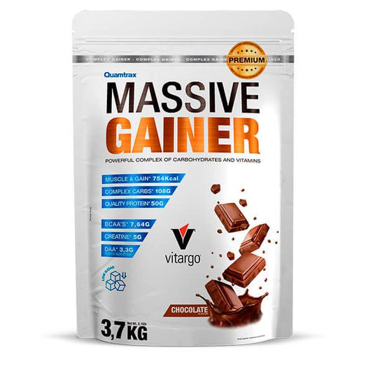 Massive Gainer de la marca Quamtrax en Ganadores de peso con proteína