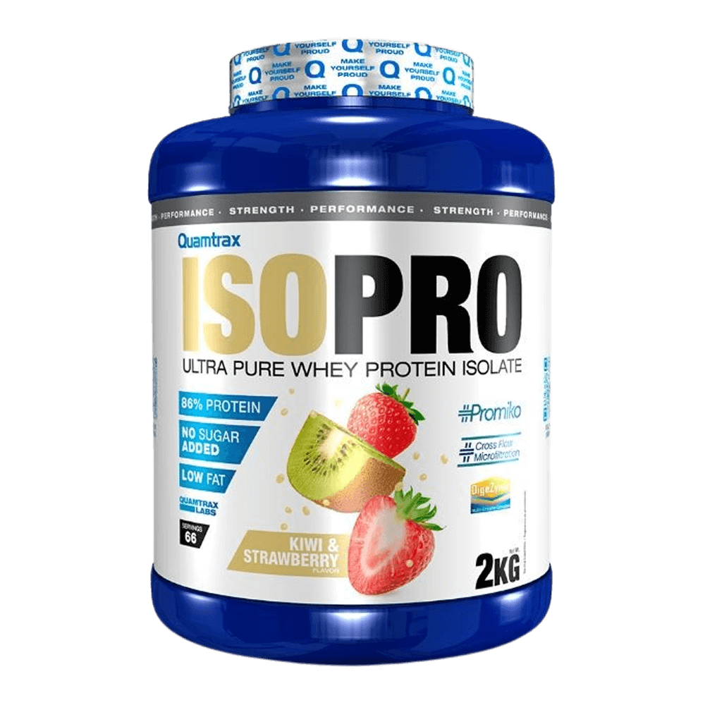 Isopro CFM bote de 2kg en la categoría proteína de aislado de suero isolate de Quamtrax