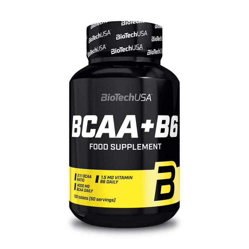 BCAA+B6 en tabletas - Biotech USA 0
