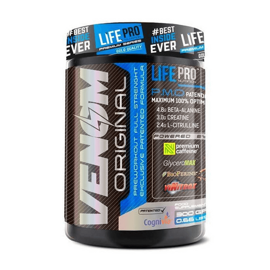 Venom Original de la marca LifePRO en Pre entreno
