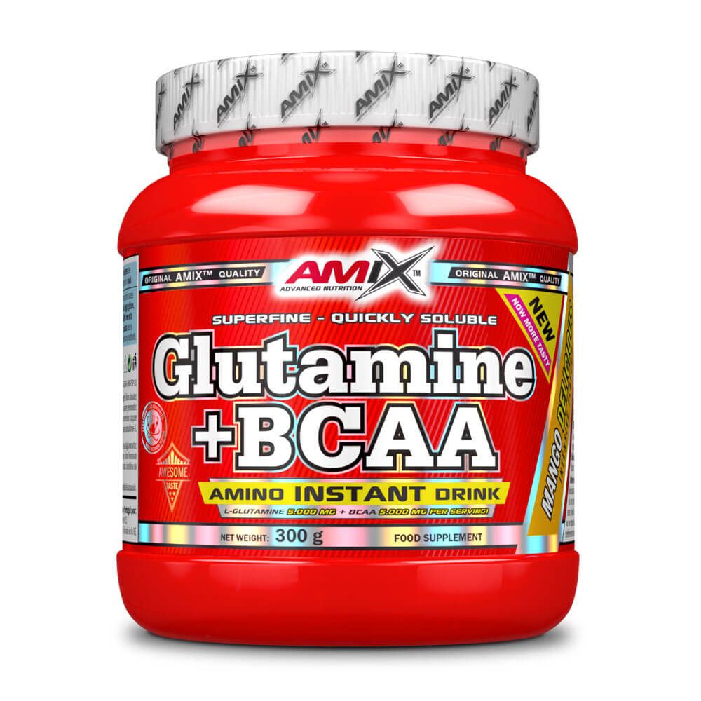 Glutamina + BCAA bote de 300g del fabricante Amix Nutrition de la sección bcaa + glutamina