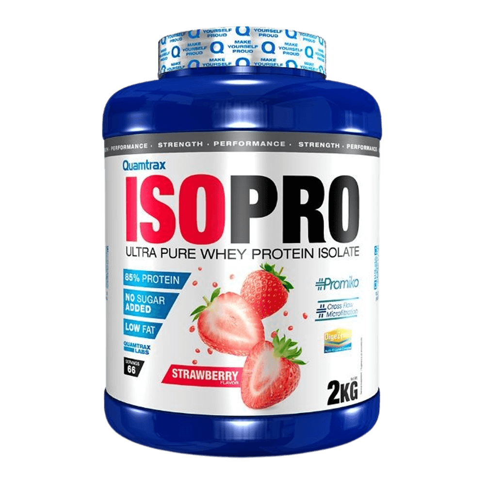 Isopro CFM de 2kg de Quamtrax de la sección proteína de aislado de suero isolate