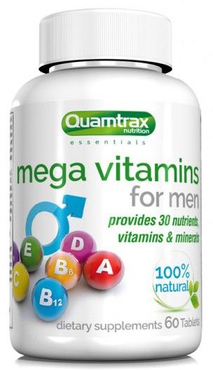 Mega Vitamins for Men - Quamtrax 0