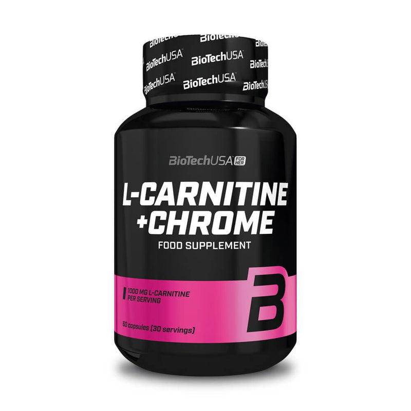 L-Carnitina + Cromo - Biotech USA 0