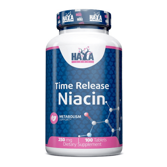 Niacina 250mg de la marca Haya Labs en Vitamina B