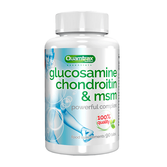Glucosamina Condroitina y MSM de la marca Quamtrax en Glucosamina