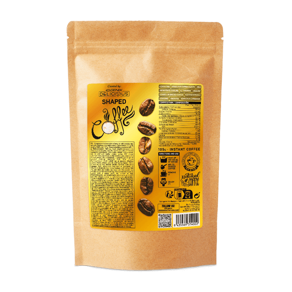 Shaped Coffee en 105g por IO.Genix complemento alimenticio de infusiones y tisanas