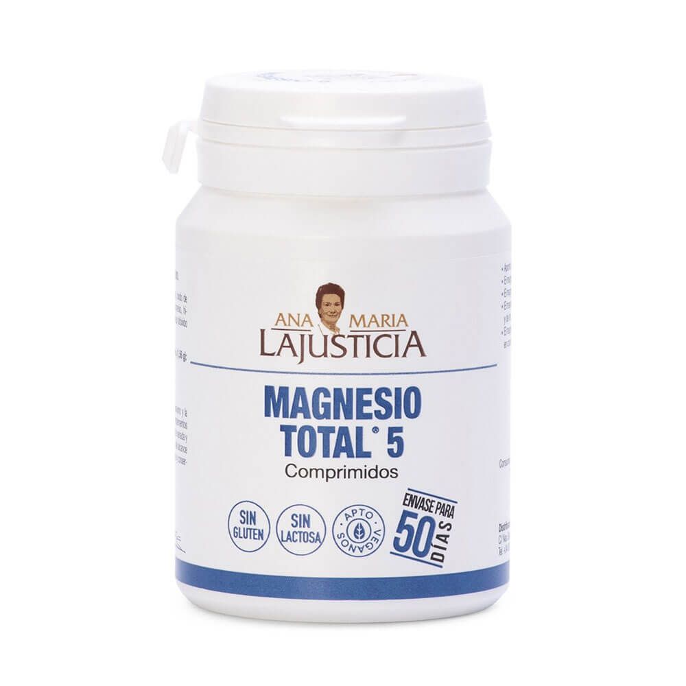Magnesio Total 5 bote de 100 tabletas de la marca Ana Maria Lajusticia 