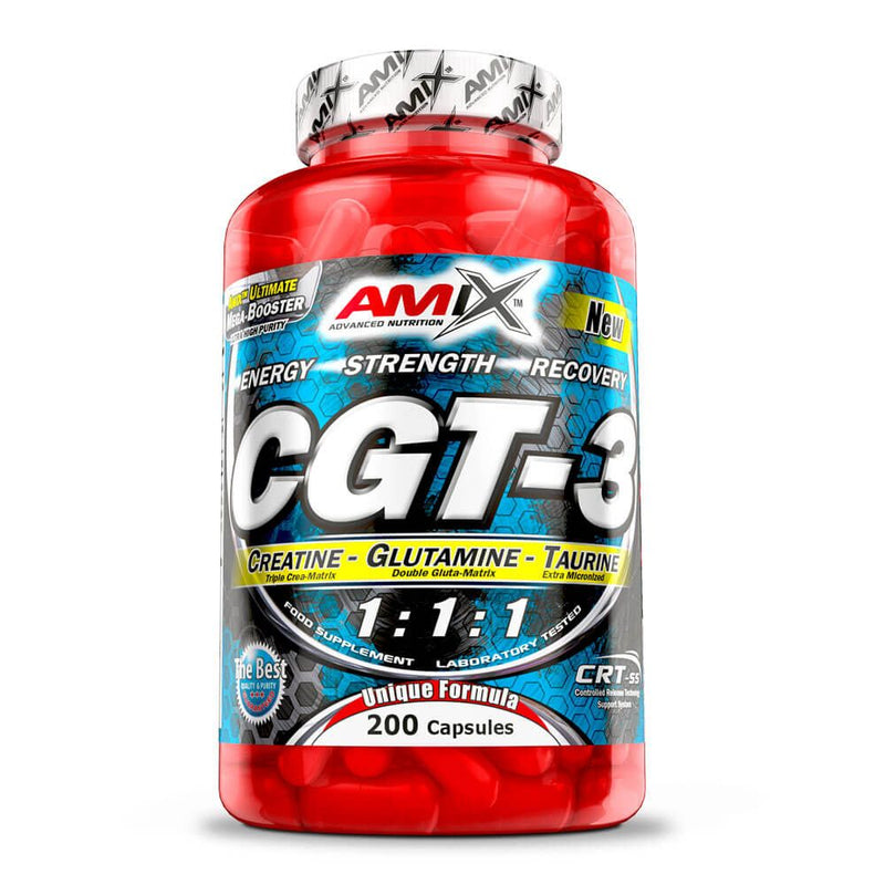 CGT-3 (Creatina, Glutamina y Taurina) - Amix Nutrition 0