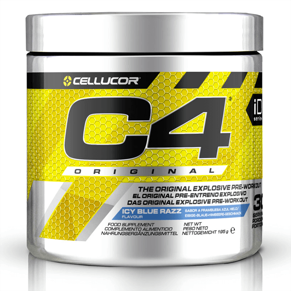 C4 Original envase de 195g del fabricante Cellucor (Pre-Entrenamiento)