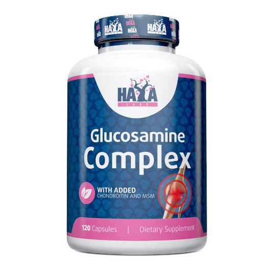 Complejo de Glucosamina Condroitina y MSM de la marca Haya Labs en Glucosamina