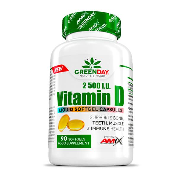 Vitamina D3 2500IU - Amix Nutrition 0