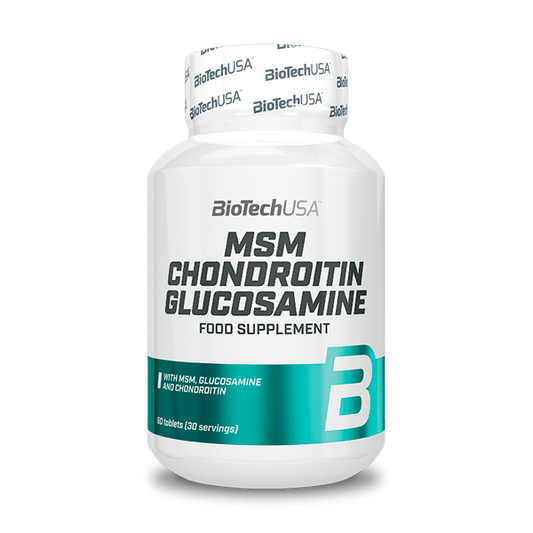 MSM Condroitina Glucosamina de la marca Biotech USA en MSM Metilsulfonilmetano