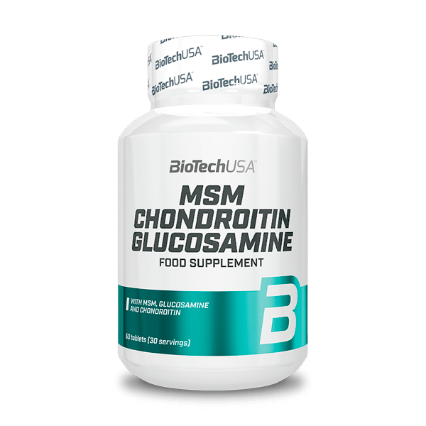 MSM Condroitina Glucosamina - Biotech USA 0