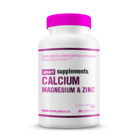 Calcio Magnesio y Zinc de la marca Smart Supplements en Minerales