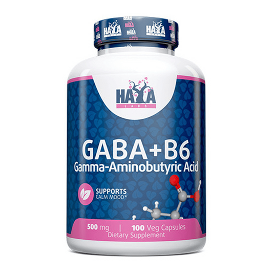 Gaba + B6 500mg de la marca Haya Labs en Anti-Estrés