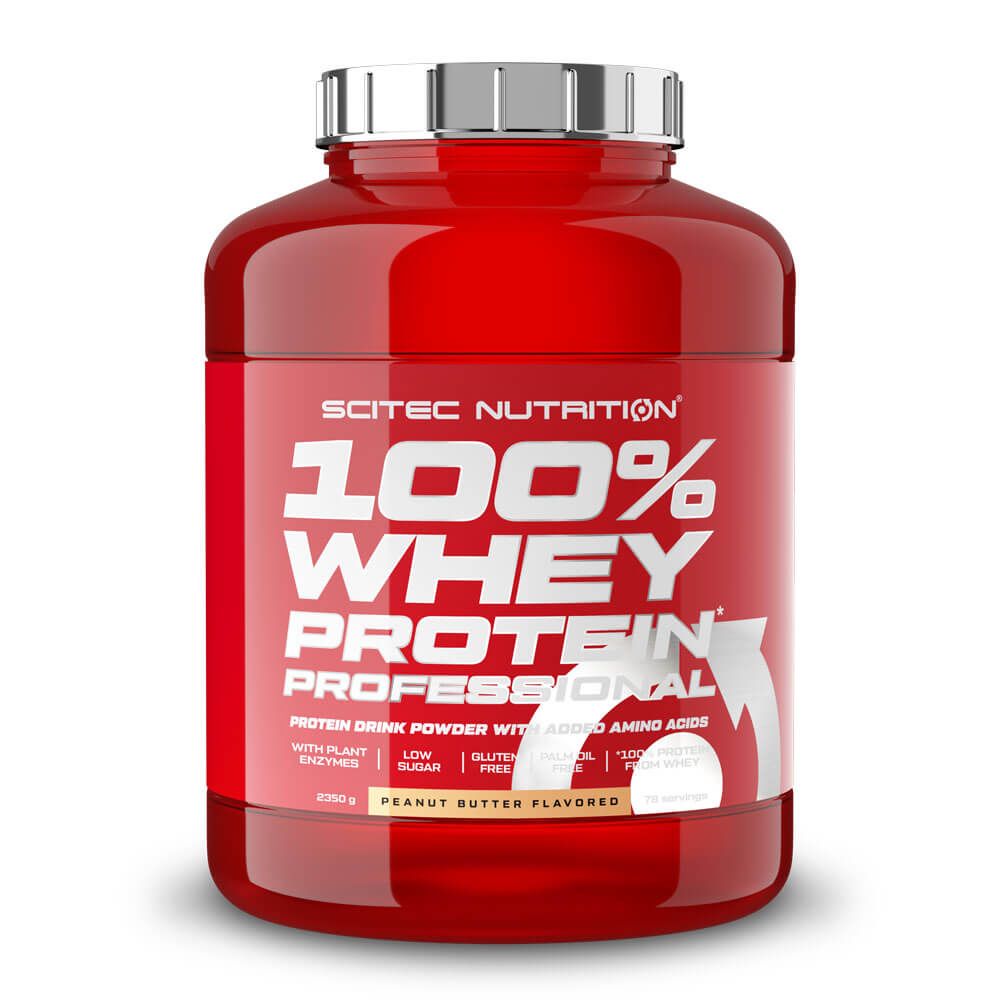 100% Whey Protein Professional envase de 2350g de la sección proteina de suero whey de la marca Scitec Nutrition