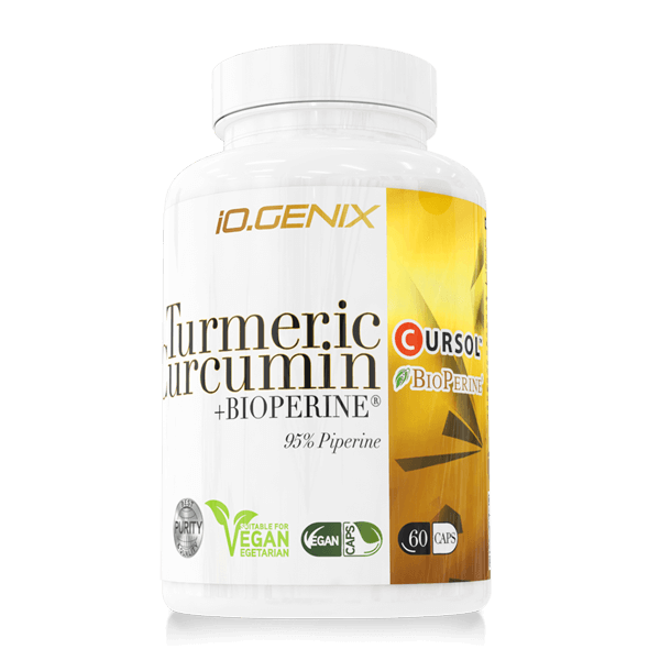 Turmeric Curcumin y Bioperine - IO.Genix 0