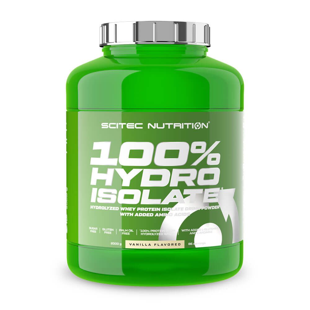 100% Hydro Isolate de 2kg hecho por Scitec Nutrition suplemento de la sección proteína hidrolizada de suero