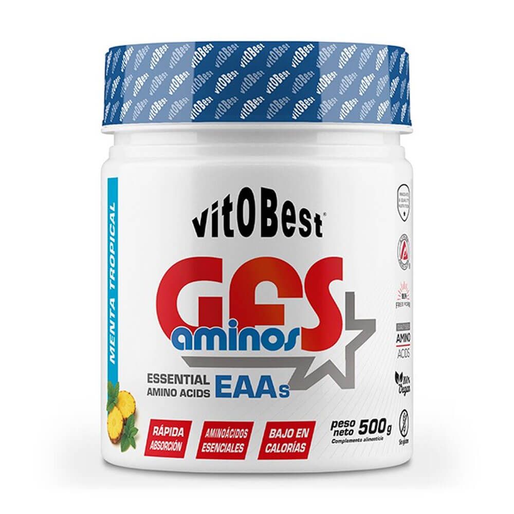 GFS Aminos envase de 500g del fabricante VitoBest de la sección esenciales e hidrolizados