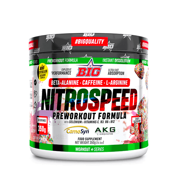 Nitro Speed de 350g por BIG en la categoría pre entreno
