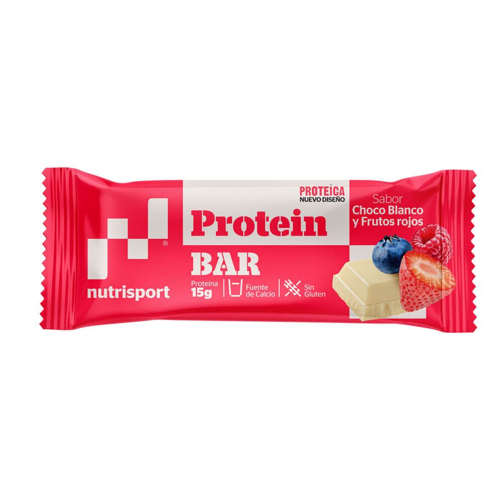 Barrita Protein Bar envase de 44g hecho por Nutrisport en la categoría barritas de proteinas