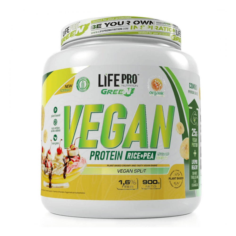 Vegan Protein bote de 900g por LifePRO - proteína vegetal y veganos