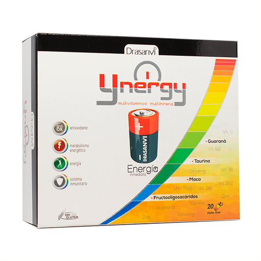 Ynergy Energía Inmediata de la marca Drasanvi en Complejos Multivitaminicos