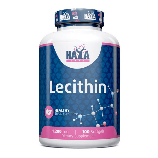 Lecitina 1200 mg de la marca Haya Labs en Colesterol