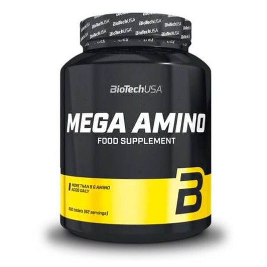 Mega Amino de la marca Biotech USA en Esenciales e Hidrolizados