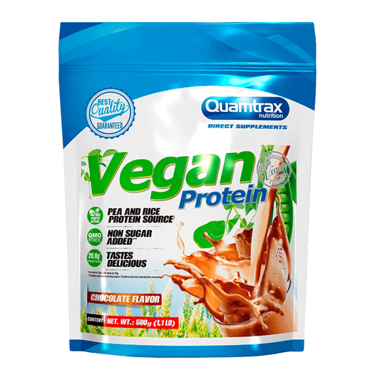Vegan Protein de la marca Quamtrax en Proteína Vegetal y Veganos