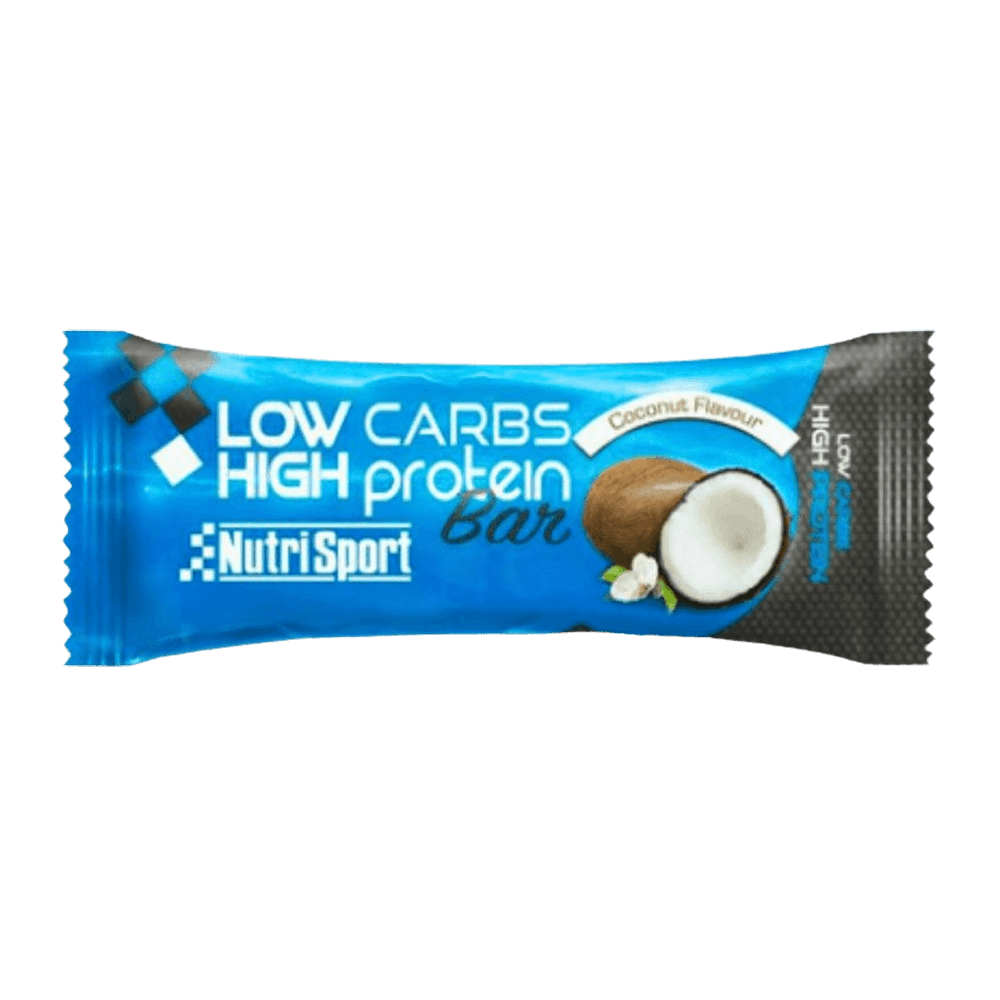 Barrita Low Carbs High Protein de 60g de la categoría barritas de proteinas hecho por Nutrisport