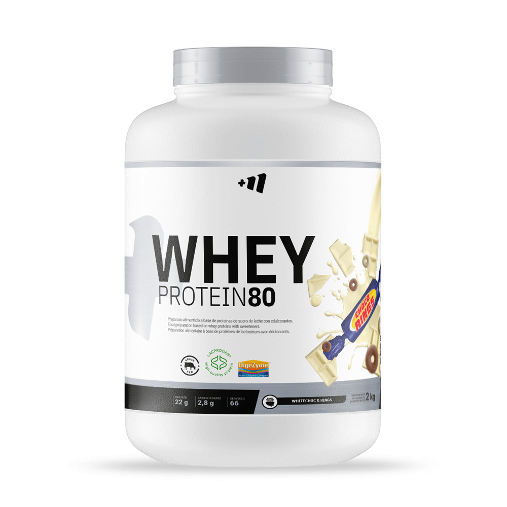 Whey Protein80 bote de 2 kg de MM Supplements - proteina de suero whey