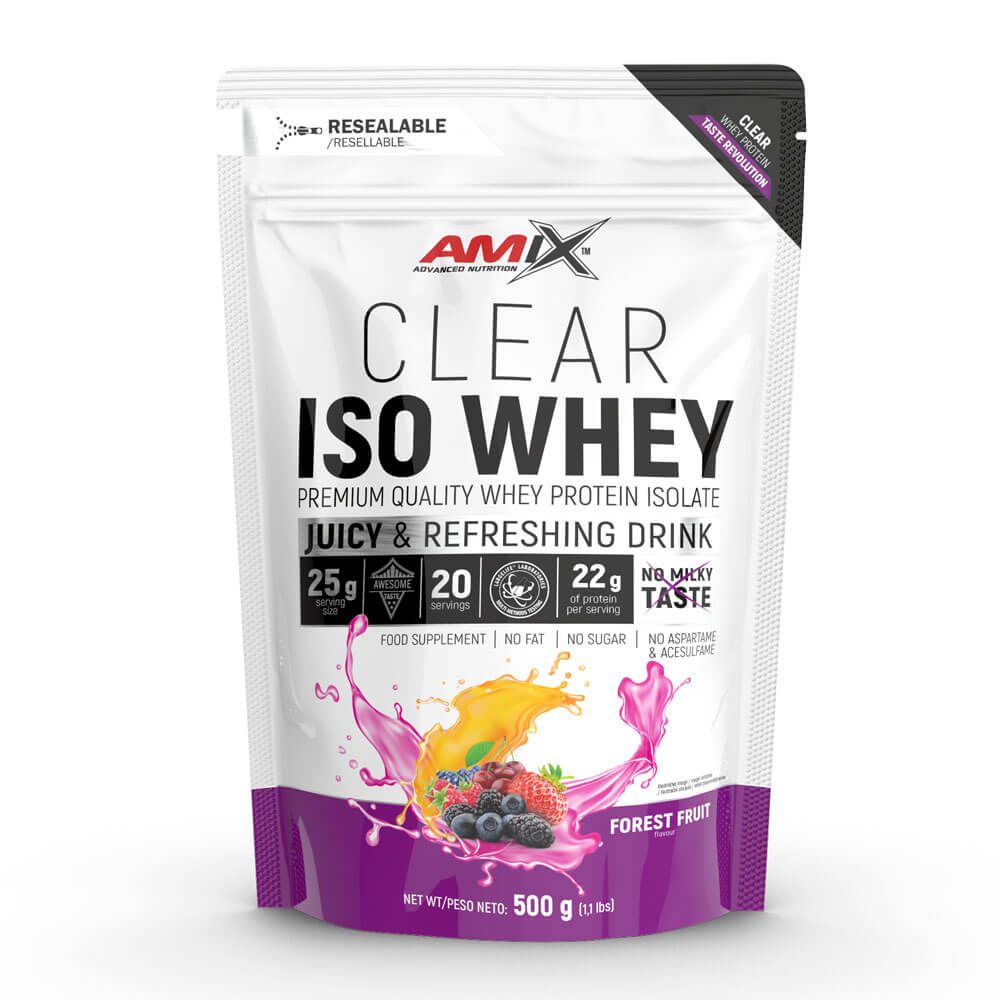 Clear Iso Whey bote de 500g de Amix Nutrition en la categoría proteína de aislado de suero isolate