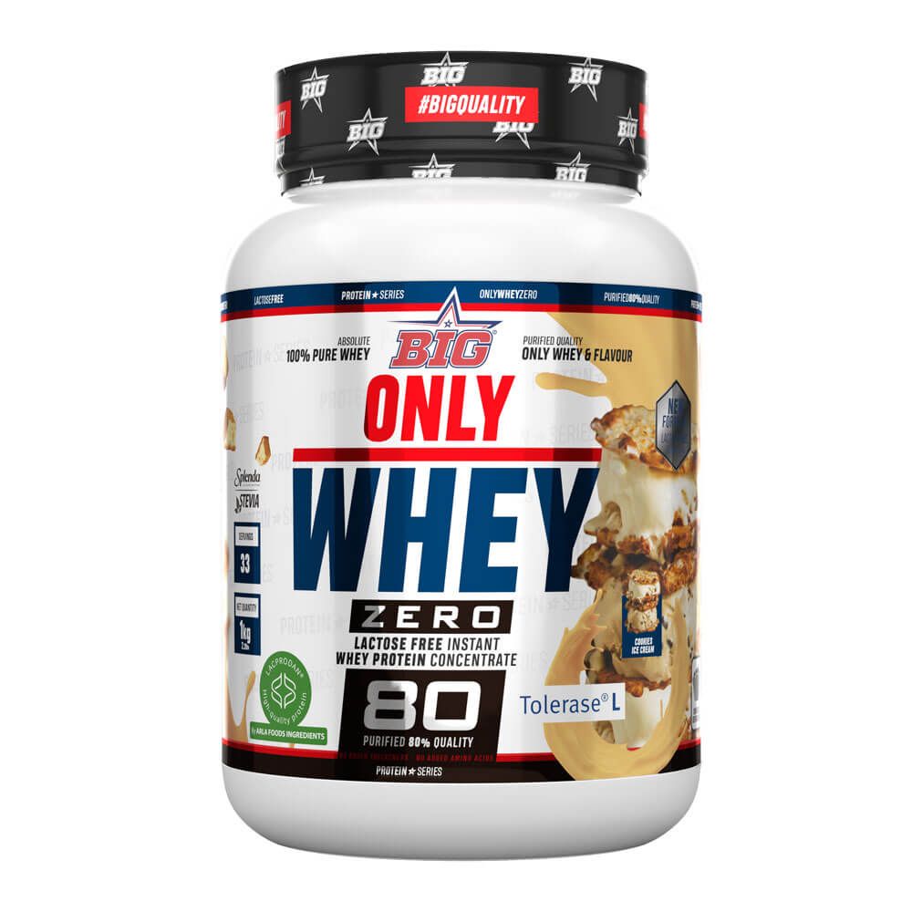 Only Whey en 1kg suplemento de proteina de suero whey de BIG