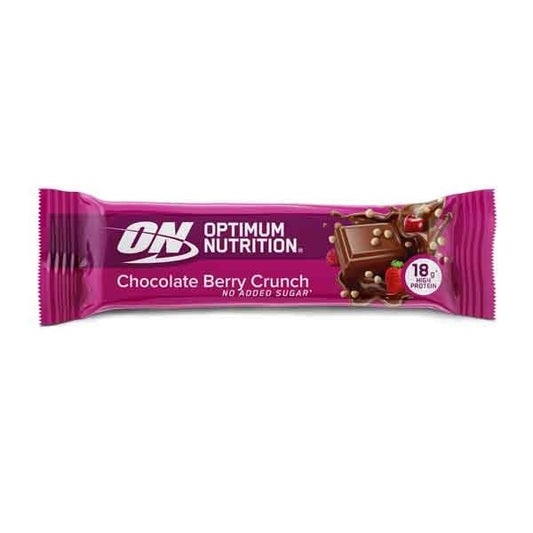 Barrita Choco Berry Crunch Protein Bar de la marca Optimum Nutrition en Barritas de Proteinas