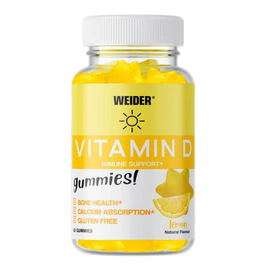 Vitamina D Gummies de la marca Weider en Vitamina D