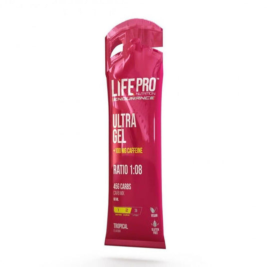 Ultra Gel 1:08 con Cafeína de la marca LifePRO en Energéticos