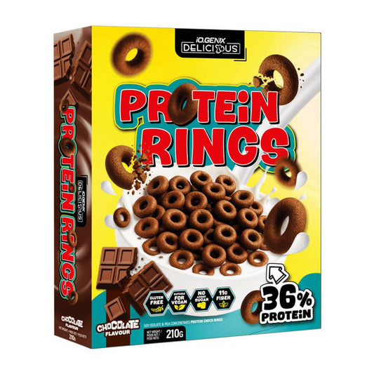 Protein Rings de la marca IO.Genix en Muesli y Cereales