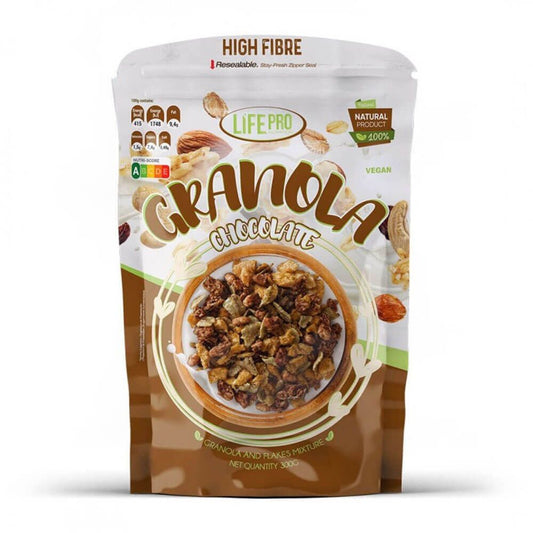 Granola Chocolate de la marca LifePRO en Muesli y Cereales