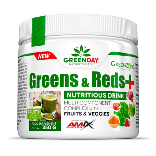 Greens & Reds+ de la marca Amix Nutrition en Alimentación Saludable