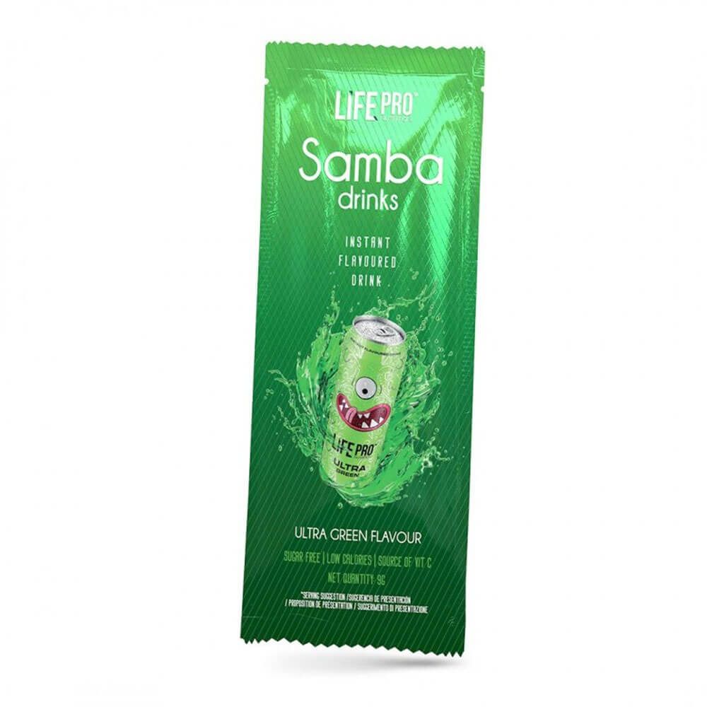 Samba Drink bote de 9g del fabricante LifePRO en la categoría edulcorantes y saborizantes