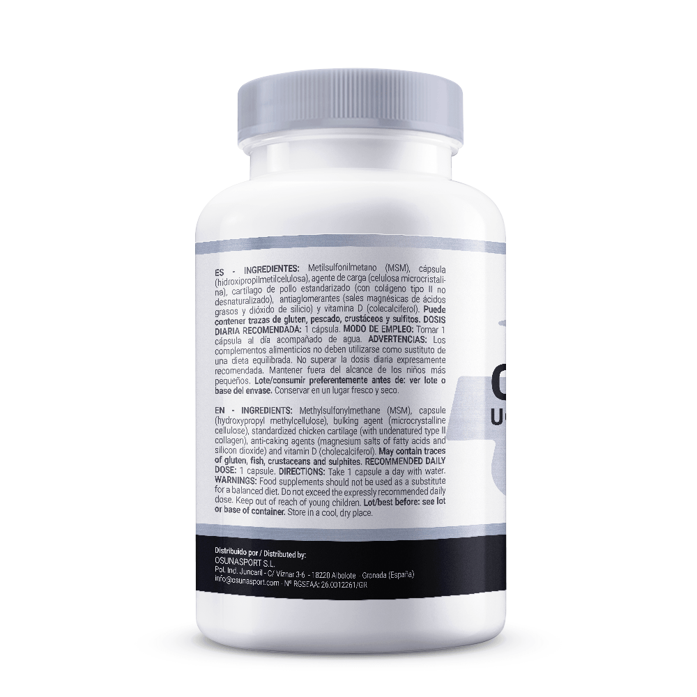 Colágeno UC-II® con MSM + Vitamina D