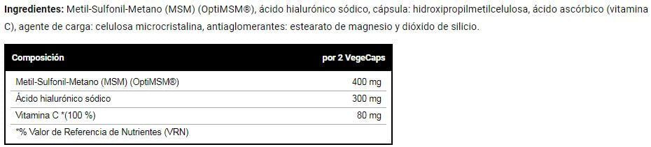 Información nutricional