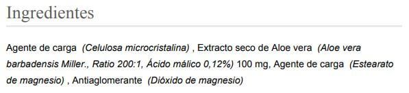 Información nutricional
