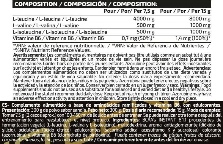 Información nutricional
