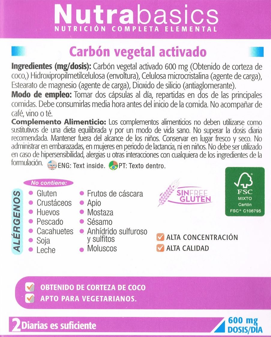 Información nutricional